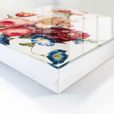 Kleurrijke bloemen in pastelkleuren