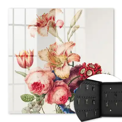 Kleurrijke bloemen in pastelkleuren