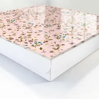 Bloemenpatroon dat lichtheid uitstraalt