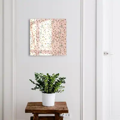 Bloemenpatroon dat lichtheid uitstraalt