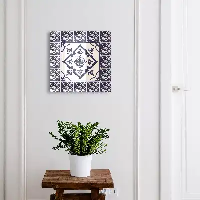 Klassieke jurk met bloemmotieven