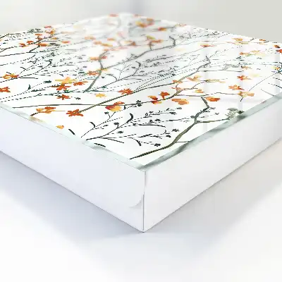 Bloemenpatroon op een witte achtergrond