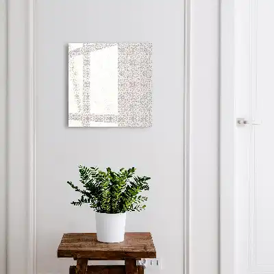 Geometrisch patroon op een witte achtergrond