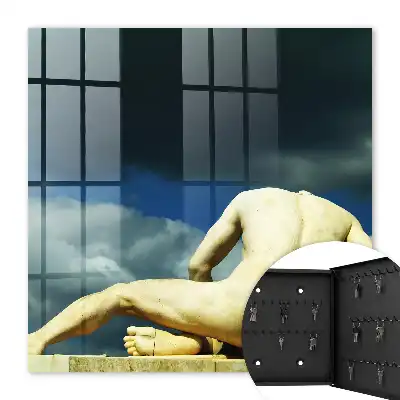 Klassieke elegantie met wolkenachtergrond
