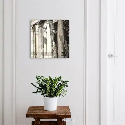 Antieke zuilen zonder kleur