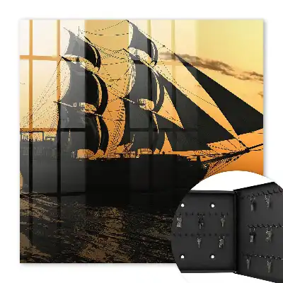 Zeeavontuur bij zonsondergang