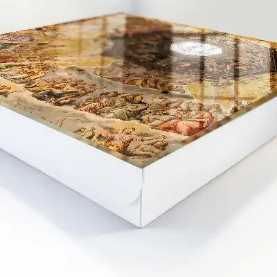Religieuze fresco's op de koepel