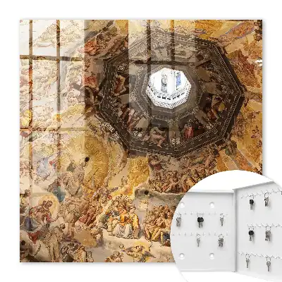 Religieuze fresco's op de koepel