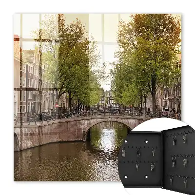 Het Stadskanaal met bomen