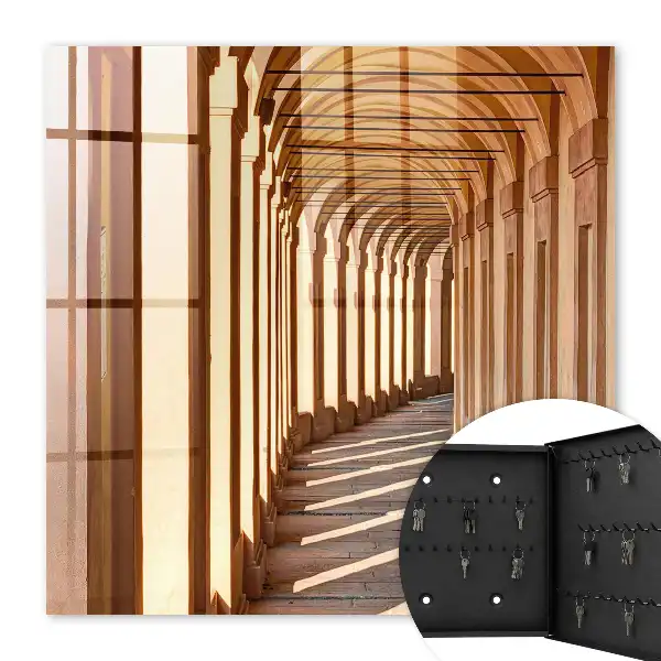 Architectonische elegantie met lange schaduwen