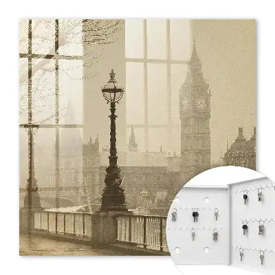 Mistig Londen in de mist