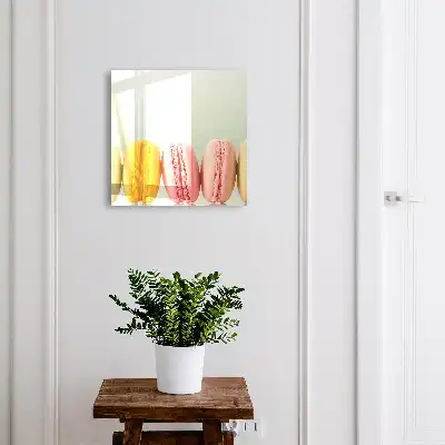 Kleurrijke lekkernijen tegen een pastelkleurige achtergrond