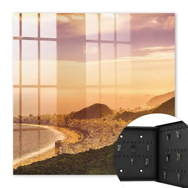 Stedelijke harmonie bij zonsondergang
