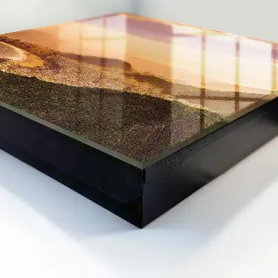 Stedelijke harmonie bij zonsondergang