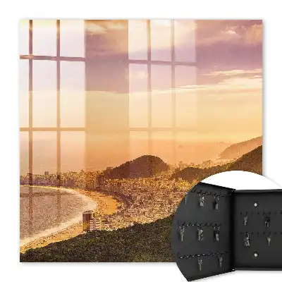 Stedelijke harmonie bij zonsondergang