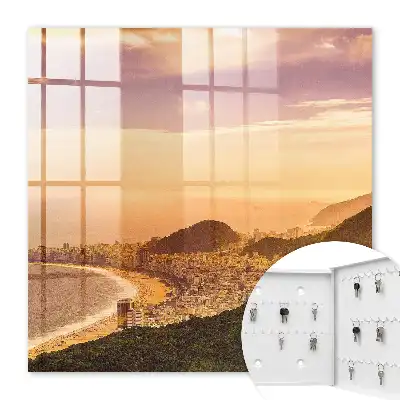 Stedelijke harmonie bij zonsondergang