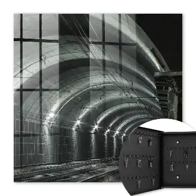 Spoorwegtunnel met dynamische bochten