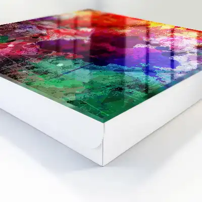Kleurrijke expressie met een intense compositie