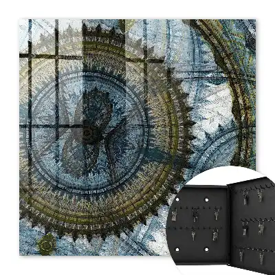 Geometrisch mandala harmoniemotief