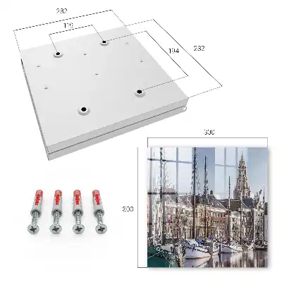 Zeilen op het water vormen een toren