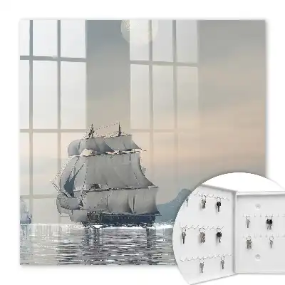 Een zeecruise op de ochtendzee