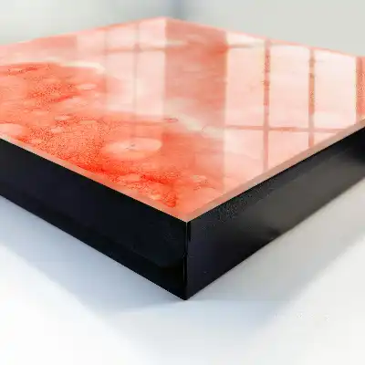 Oranje abstractie op de achtergrond