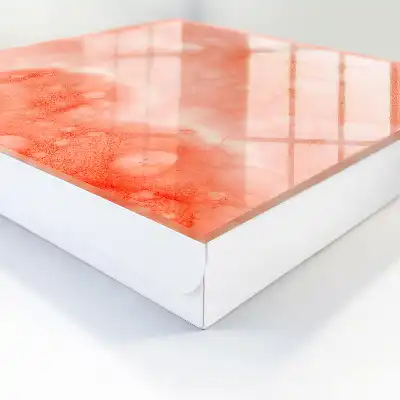 Oranje abstractie op de achtergrond