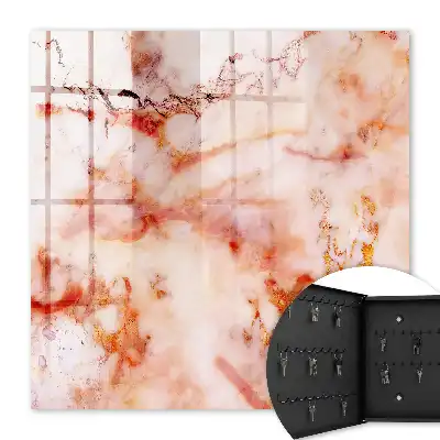 Luxe hoesje met elegant marmerpatroon