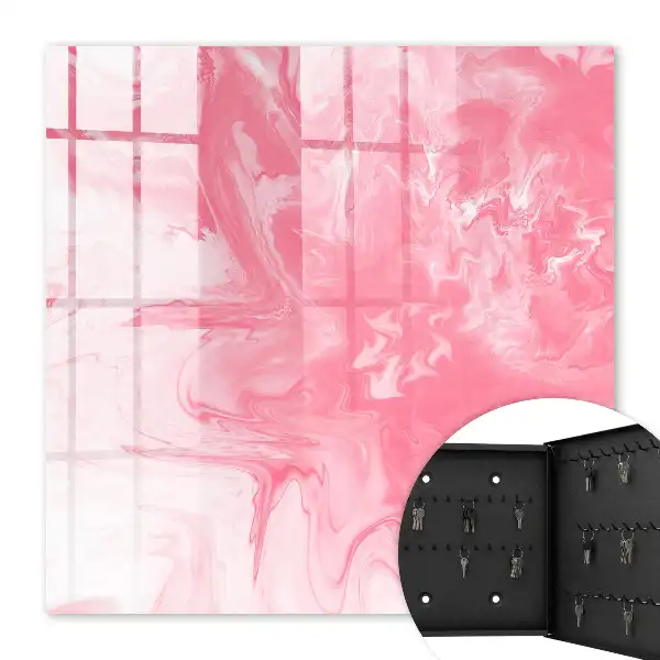 De roze bries van een dynamische compositie