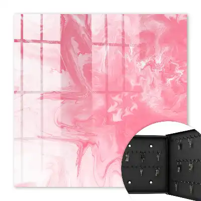 De roze bries van een dynamische compositie