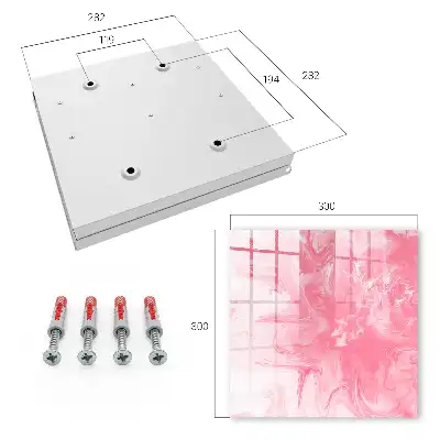 De roze bries van een dynamische compositie