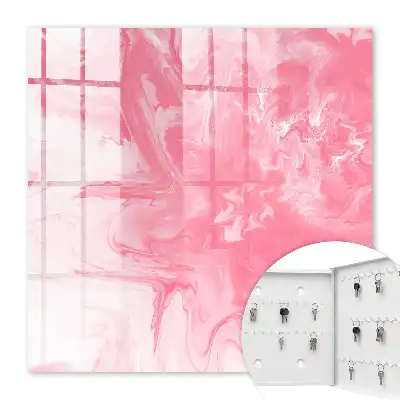 De roze bries van een dynamische compositie