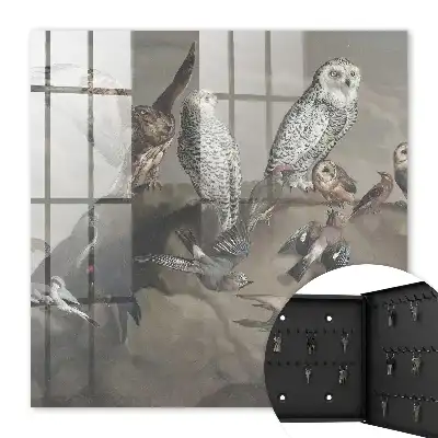 Vogels op een pittoreske rots