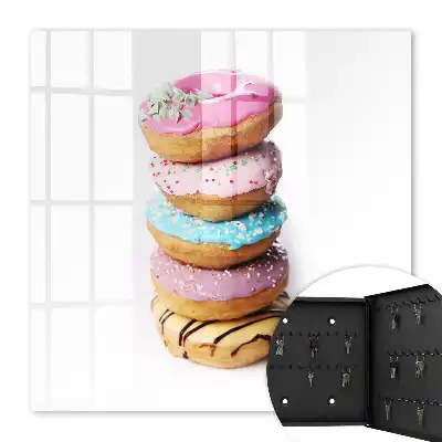Kleurrijke donuts met een smakelijke vulling