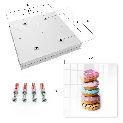 Kleurrijke donuts met een smakelijke vulling