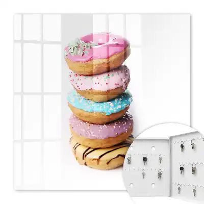 Kleurrijke donuts met een smakelijke vulling