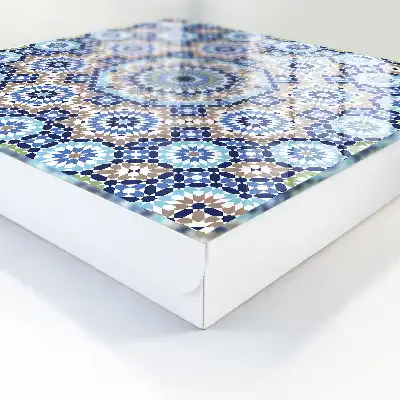 Oosterse mozaïek met geometrische patronen