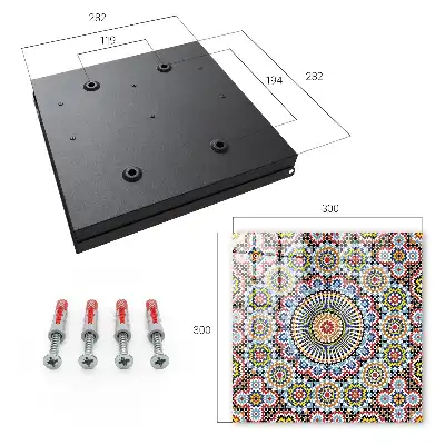 Dynamische compositie met mozaïekpatroon