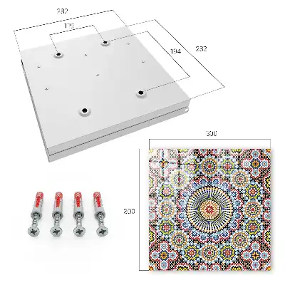 Dynamische compositie met mozaïekpatroon