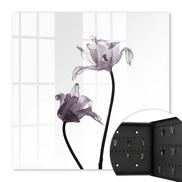 Minimalistische bloemen op een lichte achtergrond