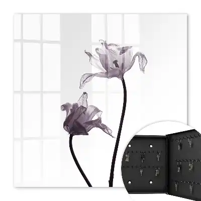 Minimalistische bloemen op een lichte achtergrond