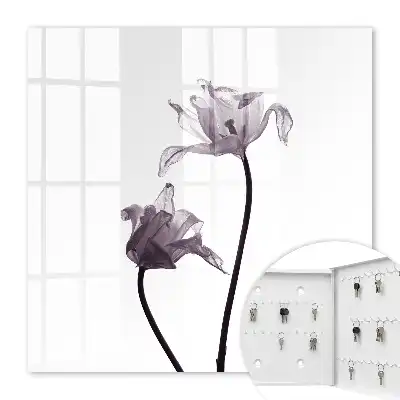 Minimalistische bloemen op een lichte achtergrond