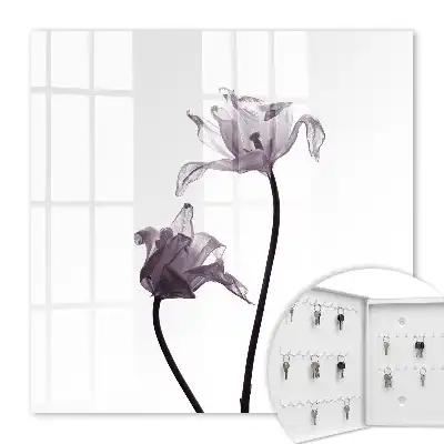 Minimalistische bloemen op een lichte achtergrond
