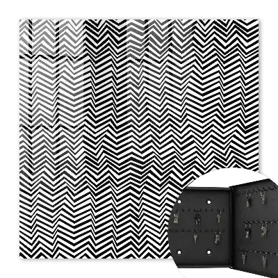 Dynamische contrastlijnen met zigzagpatroon