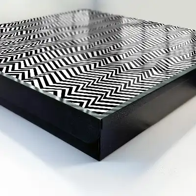 Dynamische contrastlijnen met zigzagpatroon