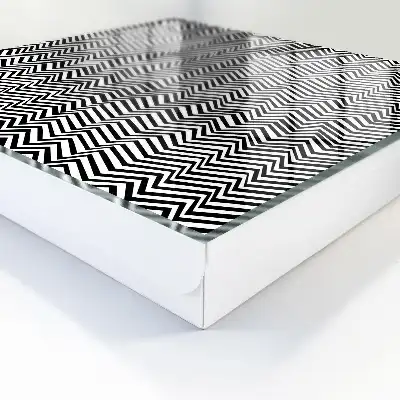 Dynamische contrastlijnen met zigzagpatroon