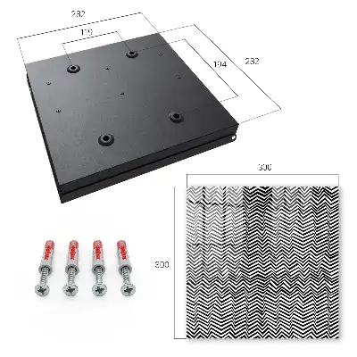 Dynamische contrastlijnen met zigzagpatroon