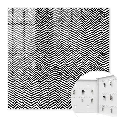 Dynamische contrastlijnen met zigzagpatroon