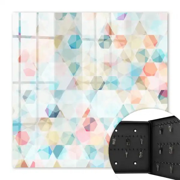 Geometrische pastelpatronen