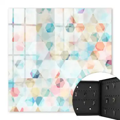 Geometrische pastelpatronen